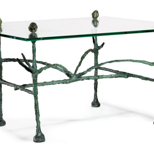 Null DIEGO GIACOMETTI
(Stampa 1902-1985 Parigi)
Table à Tête de chien, dite Tabl&hellip;