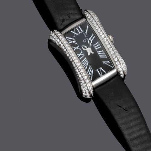 Null DIAMOND AND GOLD LADY'S WRIST WATCH, BY BUCHERER.
White gold 750, total wei&hellip;