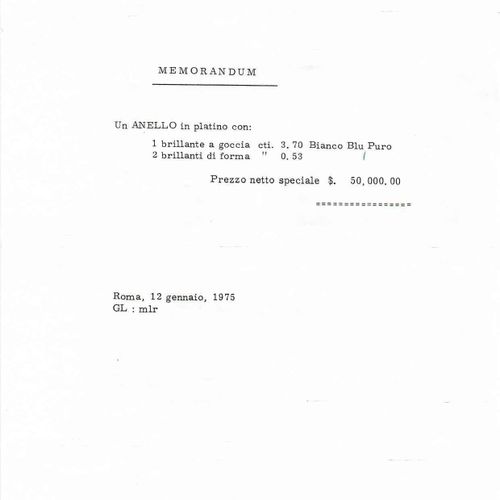 Null BAGUE EN DIAMANT, BULGARI, vers 1975.
Platine 950, 4g.
Bague classique et é&hellip;