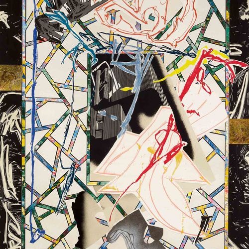 Null FRANK STELLA
(Malden 1936–lives and works in New York City)
The Counterpane&hellip;