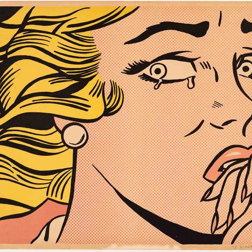 Null ROY LICHTENSTEIN
(1923 New York City 1997)
Crying girl. 1963.
Lithographie &hellip;