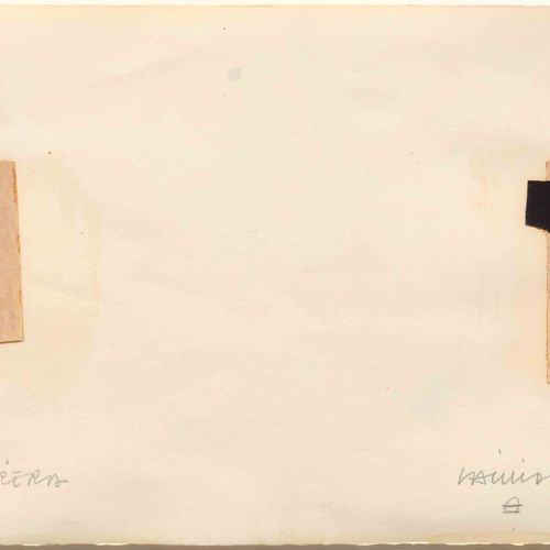 Null EDUARDO CHILLIDA
(1924 San Sebastián 2002)
Aurera VII. 1969.
日本纸上的拼贴画和石印油墨。&hellip;