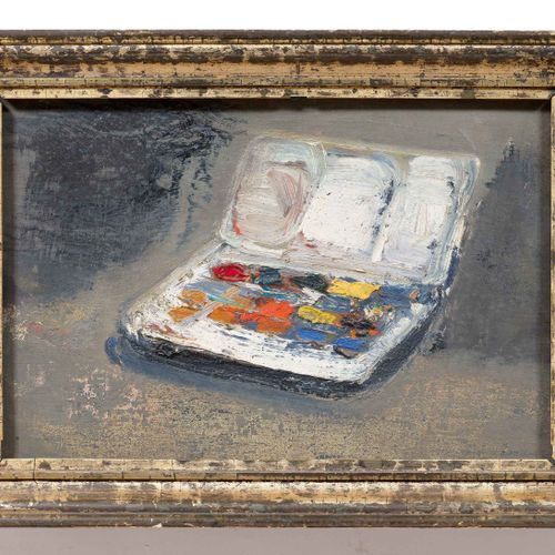 Null 瓦林（WILLY GUGGENHEIM）
 （苏黎世1900-1977年邦多）
Malkasten。
布面油画。

27,3 × 37 厘米。

出处&hellip;