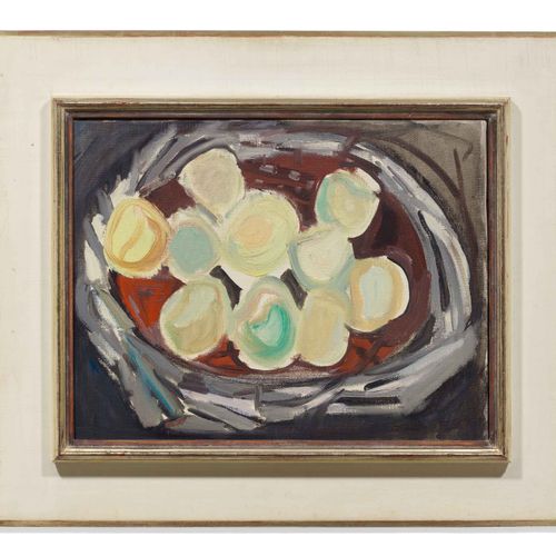 Null MAX GUBLER
(1898 Zurich 1973)
Corbeille de fruits. 1955.
Huile sur toile.

&hellip;