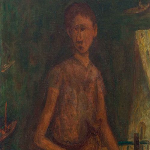 Null RENÉ AUBERJONOIS
(Montagny-près-Yverdon 1872-1957 Losanna)
Portrait du mous&hellip;