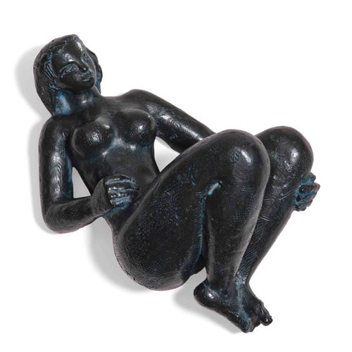 Null ANTONIUCCI VOLTI
(Albano 1915-1989 Paris)
Femme allongée.
Bronze, patine bl&hellip;