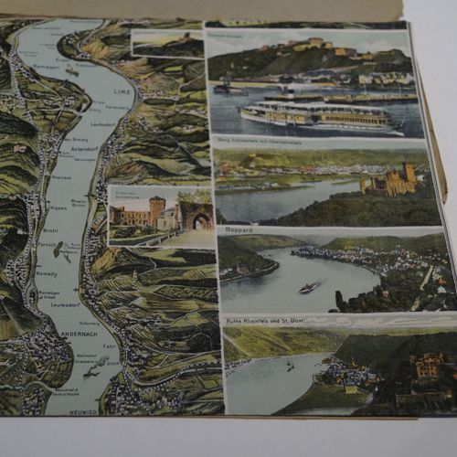 Null Antiquariato, Varia, Il Reno da Magonza a Colonia, inizio XX secolo, 27 x 1&hellip;
