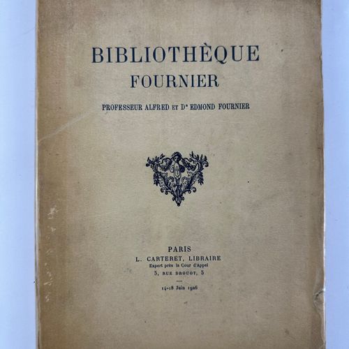 Null Reunión de dos catálogos: BETHMANN BARON DE: CATALOGUE DE LA BIBLIOTHEQUE D&hellip;