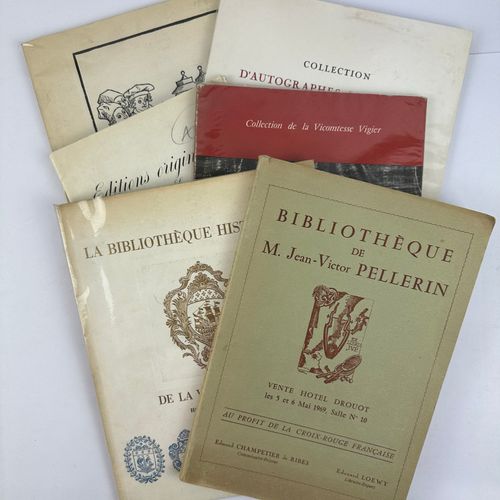 Null Réunion de 10 catalogues: 1/BULLETIN DU BIBLIOPHILE ET DU BIBLIOTECAIRE ; 1&hellip;