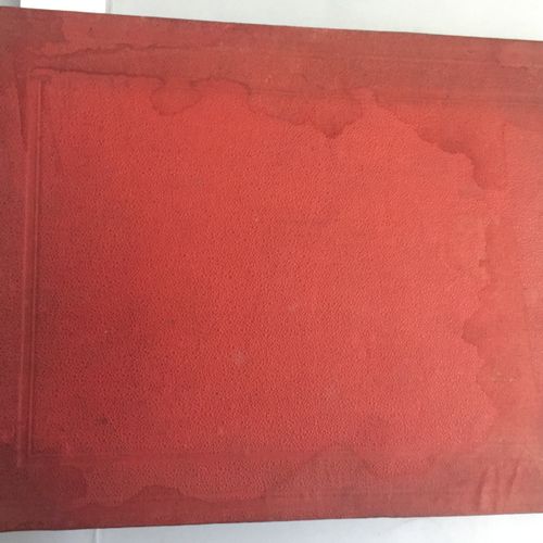 Null ALGERIE - Album in-8 oblong toile rouge éditeur contenant 54 photographies &hellip;