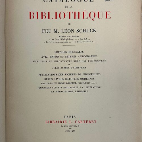 Null Riunione di 10 cataloghi, anni 1930 o 1931: 1/BLANCHEMAIN PROSPER ET PEREIR&hellip;