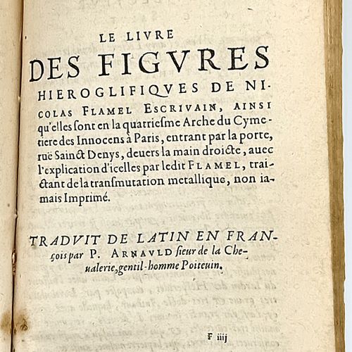 Null 邪教艺术1612."尚未印刷的三篇自然哲学论文，即《古代哲学家阿特菲乌斯的秘籍》，涉及神秘艺术和金属嬗变，拉丁文法文。Plus les Figures&hellip;
