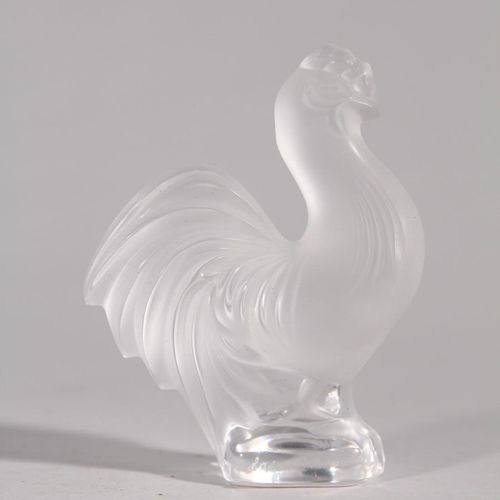 Null LALIQUE France

"Coq"

Sujet en cristal moulé et dépoli

H.: 7,5 cm

On y j&hellip;