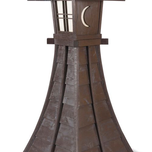 Null Lampadaire en bois teinté formant pagode

Chine, XXème siècle

H.: 153 cm, &hellip;