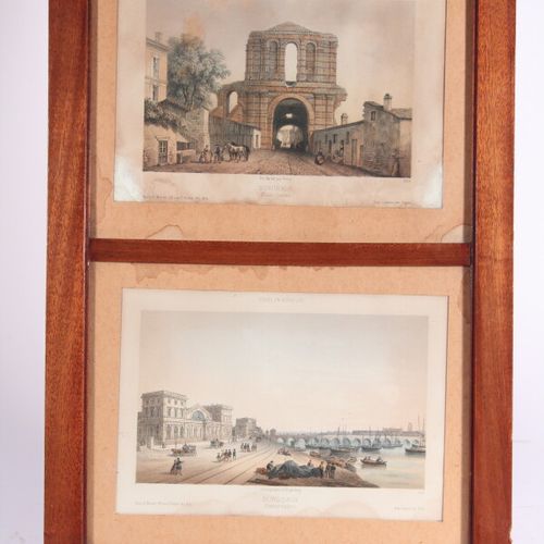 Null Six lithographies couleurs extraites de "France en miniature" 

"Vue du Gra&hellip;