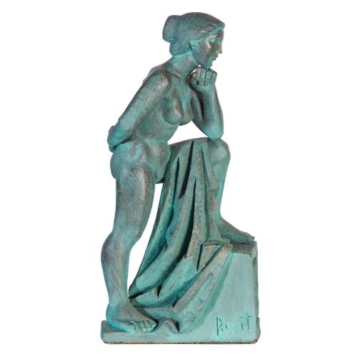 Null Josep Ricart i Maimir (1925年，巴塞罗那的Taradell-2020年，巴塞罗那)

蝴蝶女人。

雕塑在拍打赤土的模拟青铜&hellip;