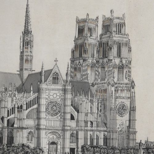 Null BOUTROUX - XIXe siècle

Vue de la cathédrale Ste Croix d'Orléans, prise sur&hellip;