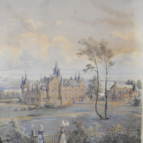 Null Charles PENSEE (1791-1871)

Château dans un parc

Aquarelle sur papier sign&hellip;