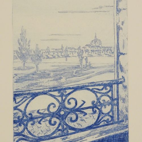 Null Hébert LACOSTE d'après

Orléans, vue sur Saint-Aignan

Gravure en bleu titr&hellip;