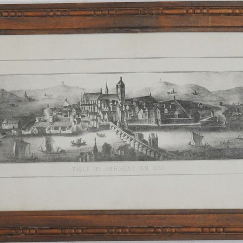 Null [Jargeau] Ville de Jargeau en 1560

Lithographie par Jacob à Orléans

14.5 &hellip;