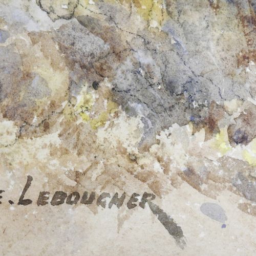 Null Eugène LEBOUCHER - XIXe / XXe siècle

Bords de la Loire

Aquarelle sur papi&hellip;