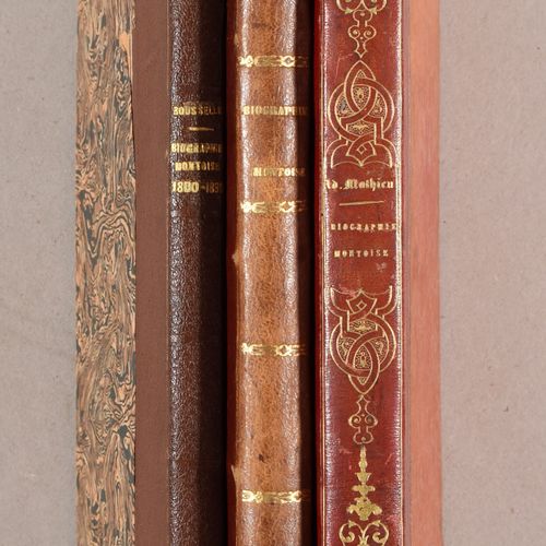 Null MATHIEU, Adolphe Biographie montoise […]. Mons E. Hoyois 1848 Gr. In-8° : v&hellip;