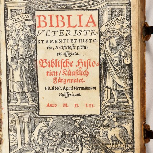 Null [BROSAMER, Hans] Biblia veteris testamenti et historiae, artificiosis pictu&hellip;