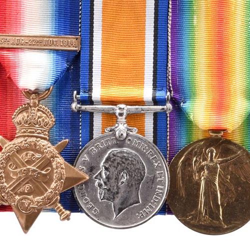 Null Un grupo de cinco medallas de servicio imperial para Samuel Epworth Blackti&hellip;