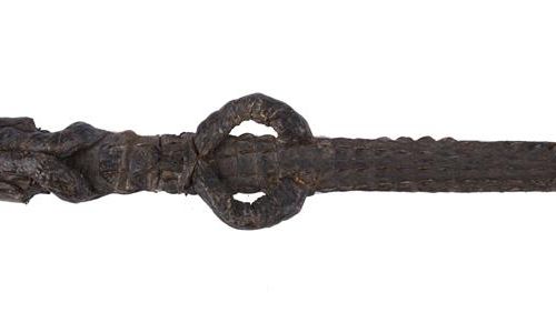 Null λ An East African sword (kaskara), cruciform hilt with iron cross guard, th&hellip;