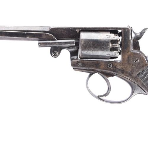 Null Ein amerikanischer Starr Arms .44 Modell 1863 Perkussionsrevolver, runder L&hellip;