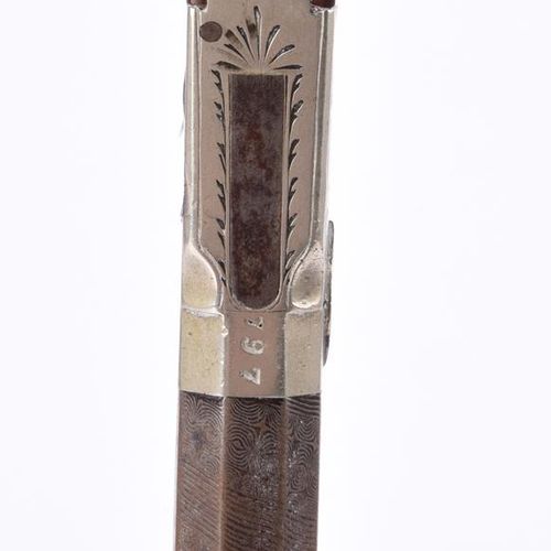 Null Ein Paar belgische Perkussions-Taschenpistolen des 19. Jahrhunderts, achtec&hellip;