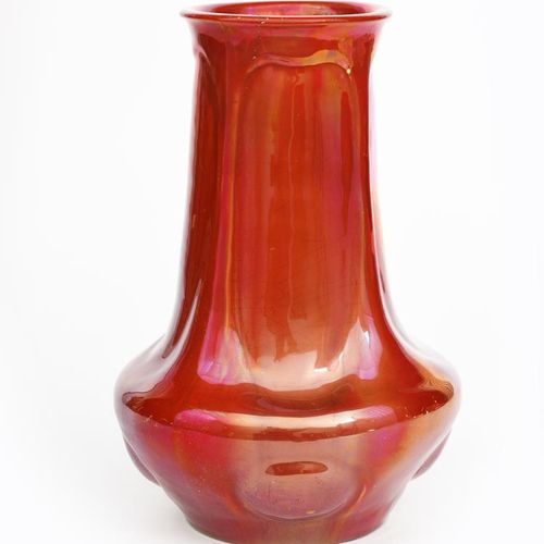 Null A Carter's Poole Pottery vase designed by James Radley Young, swollen form,&hellip;