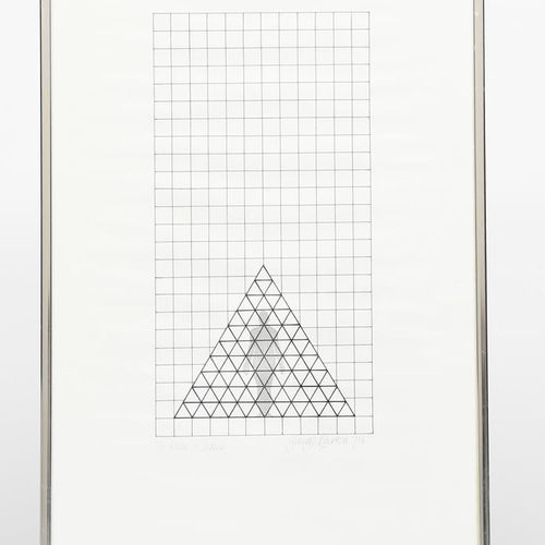Null 
‡ Glenys Barton (born 1944) Untitled (figure in a Pyramidal Group), black &hellip;