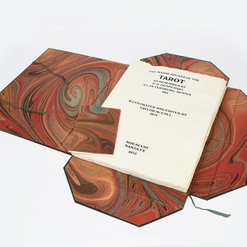Null 泰勒-麦考尔，《塔罗牌大阿卡纳》，1974年由泰勒-麦考尔绘制，1975年由Bocaccio Santa Fe出版，限量版对开，22张丝网印刷品，泰勒&hellip;