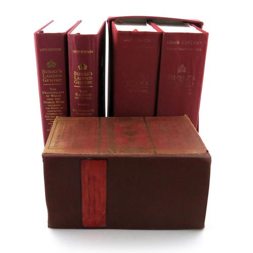 Null Burke's Peerage and Baronetage, 71a edizione, 1909, 106a edizione, 1999, du&hellip;