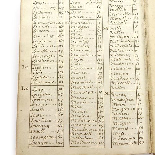 Null Un libro di araldica, firmato Joseph Clements e J. Golding 1795, con stemmi&hellip;