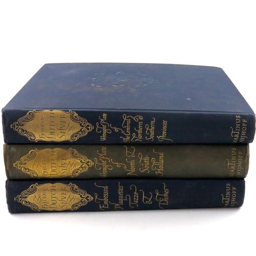 Null Frederiks, J.W. Dutch Silver, Martinus Nijhoff, drei Bände, Band 1 1952, Ba&hellip;