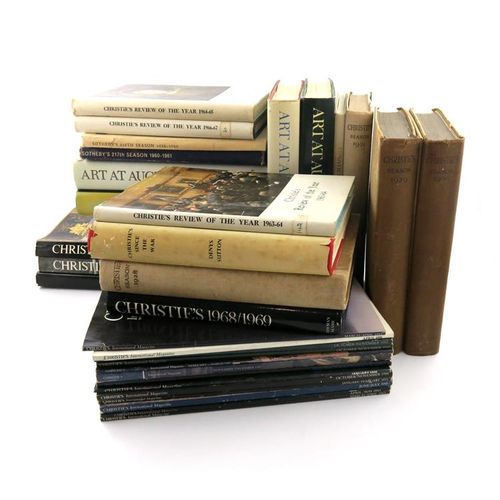 Null Une collection d'annuaires et de revues de Sotheby's et Christie's, à diver&hellip;