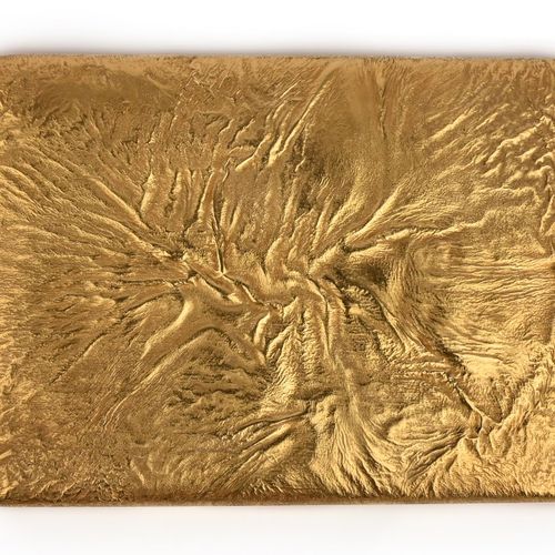 Null Portasigarette rettangolare in stile samorodok in oro 9ct di Dunhill, firma&hellip;