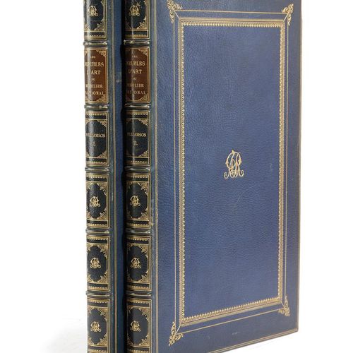 Null WILLIAMSON (E) LES MEUBLES D'ART DU MOBILIER NATIONAL two volumes, publishe&hellip;