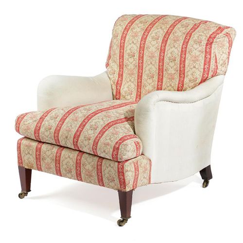 Null UN FAUTEUIL DE HOWARD & SONS, EARLY 20TH CENTURY avec Howard floral et doub&hellip;