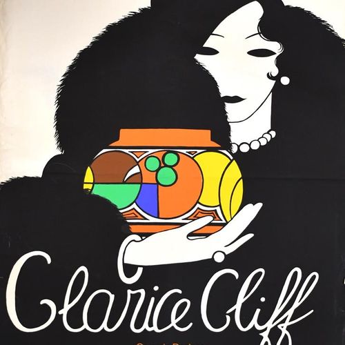 Null Martin Battersby (1914-1982) Clarice Cliff une affiche publicitaire pour l'&hellip;