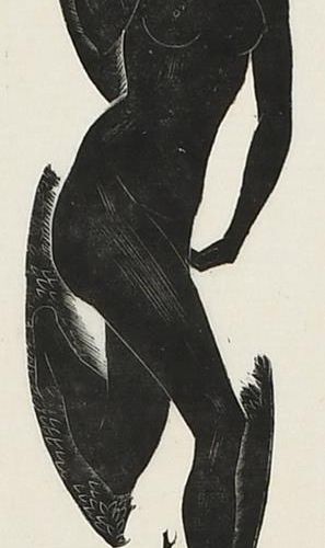 Null ‡Leon Underwood (1890-1975) The Diver; Daphne Two, each signed and dated Le&hellip;