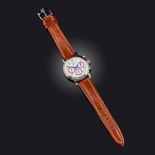 Null Chopard, montre-bracelet chronographe 'Mille Miglia' en acier inoxydable po&hellip;