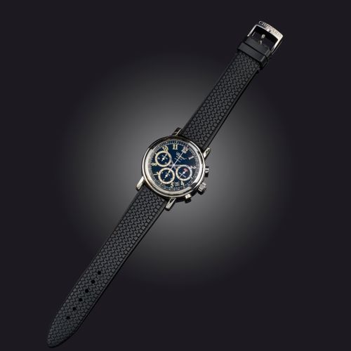 Null Chopard, montre-bracelet chronographe 'Mille Miglia' pour homme en acier in&hellip;