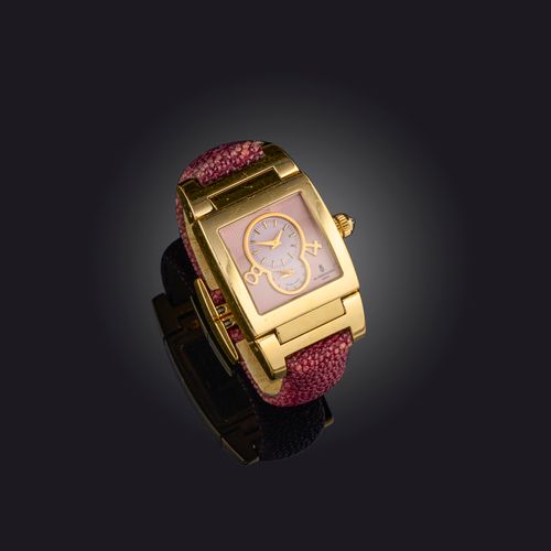 Null De Grisogono, montre-bracelet 'Instrumentino' en or pour dame, ref. 6760, l&hellip;