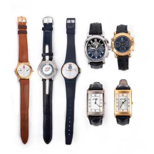 Null Un groupe mixte de montres, comprenant : Chronographe Saint Honoré, chronog&hellip;