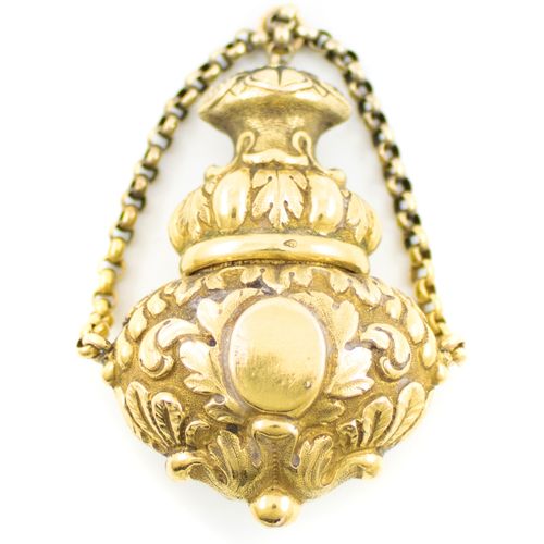 Null Una vinagrera de oro francesa de principios del siglo XIX,
marcada con una &hellip;