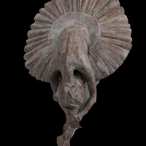 CANTIN Josiane "Le Cygne" Bronze réalisé fondeur d'art de Blain(44) H : 38 cm L &hellip;