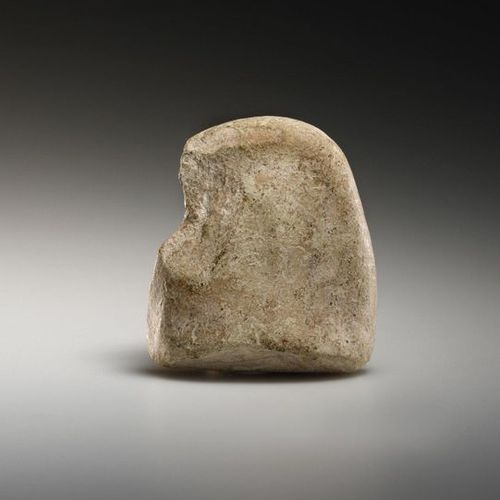 A Daedalian Head Greek 7th cent. B.C..

Terracotta. H. 6 cm. W. 5.1 cm. D. 2.8 c&hellip;